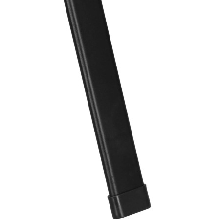 Set mobilier gradina 4 piese, masa cu sticla securizata, 2 scaune si canapea, cadru metalic, negru [25]