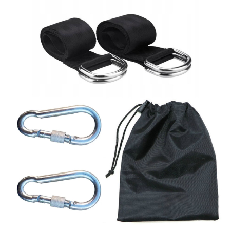 Gradina & balcon - Set montare hamace si leagane, 5 piese, sarcina 1000 kg