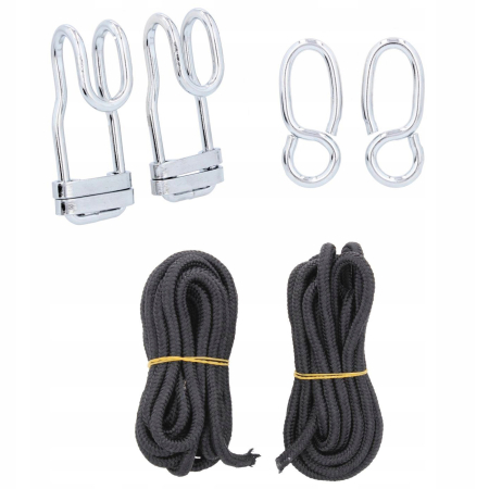 Gradina & balcon - Set montare hamace si leagane, 6 piese, sarcina 200 kg