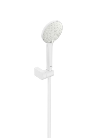 Baie - Set para de dus Roca A5BG309B00, dus Sensum, diametru 110 mm, 3 functii, montaj universal, racord 1/2'', alb