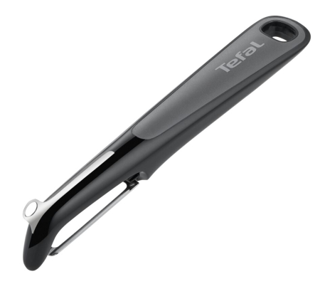 Set pentru curatarea legumelor Essential K2219255,  cutit si dispozitiv pentru decojire, lame otel inoxidabil, 12 cm, maner Soft Touch, negru, /  [4]
