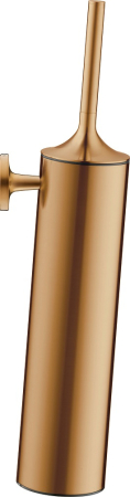 Baie - Set perie WC Duravit 0099460400, Perie Starck T, numar orificii instalare 2, tip instalare pe perete, bronz