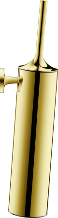 Baie - Set perie WC Duravit 0099463400, Perie Starck T, numar orificii instalare 2, tip instalare pe perete, auriu