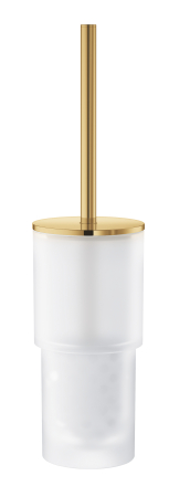 Set perie WC Grohe 40314GL3, Atrio, montare pe perete, fixare ascunsa, sticla/metal, lucios, auriu [1]