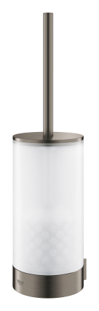 Set perie WC Grohe 41076AL0, Selection, pe perete, sticla / metal, mat, grafit [1]