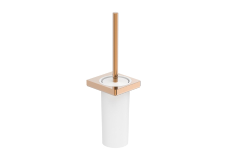Baie - Set perie WC Roca A817036RG0, Perie Tempo, numar orificii instalare 2, tip instalare pe perete, cupru