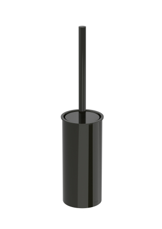 Baie - Set perie WC Roca A817038CN0, Perie Tempo, tip instalare pe podea, elemente fixare ascunse, seria Tempo, negru
