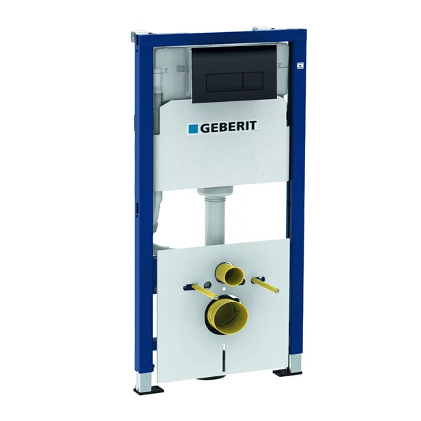 Rezervoare incastrate - Set rezervor wc incastrat cu set fixare si clapeta negru Geberit Duofix Delta