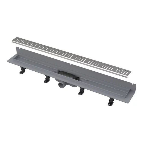 Cabine de dus - Set rigola pentru dus cu capac Alca APZ30 WALL 65 cm