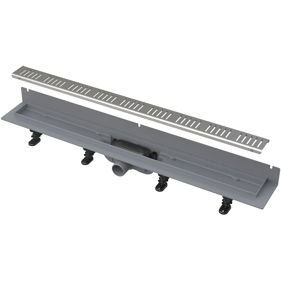 Baie - Set rigola pentru dus cu capac Alca APZ30 WALL 65 cm