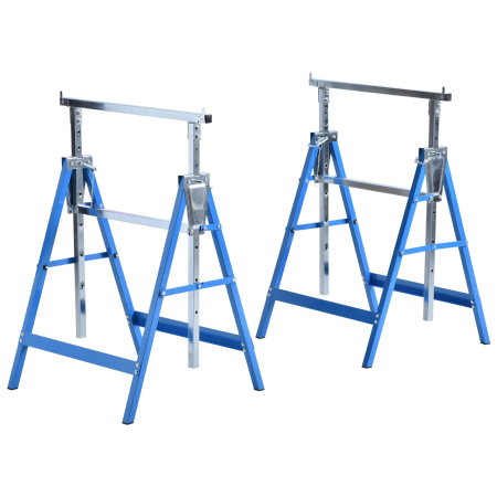 Scari -  set suport de lucru din tuburi de otel, 68x58x80 cm