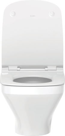Set vas WC Duravit 45510900A1, DuraStyle, montaj suspendat, tip clatire jet de apa, tip evacuare orizontala, alb [5]