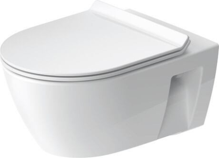 Baie - Set vas WC Duravit 45820900A1, No 1, montaj suspendat, tip clatire jet de apa, tip evacuare orizontala, alb