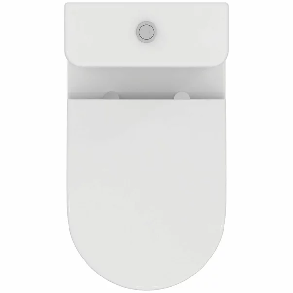 Set vas WC Ideal Standard Ellisse rimless BTW cu capac softclose alb si rezervor [2]