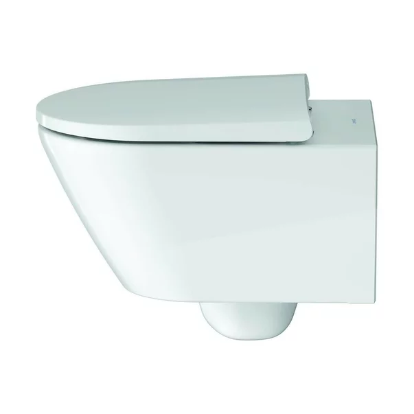 Set vas WC suspendat Duravit D-Neo Rimless cu capac softclose si fixare ascunsa [5]