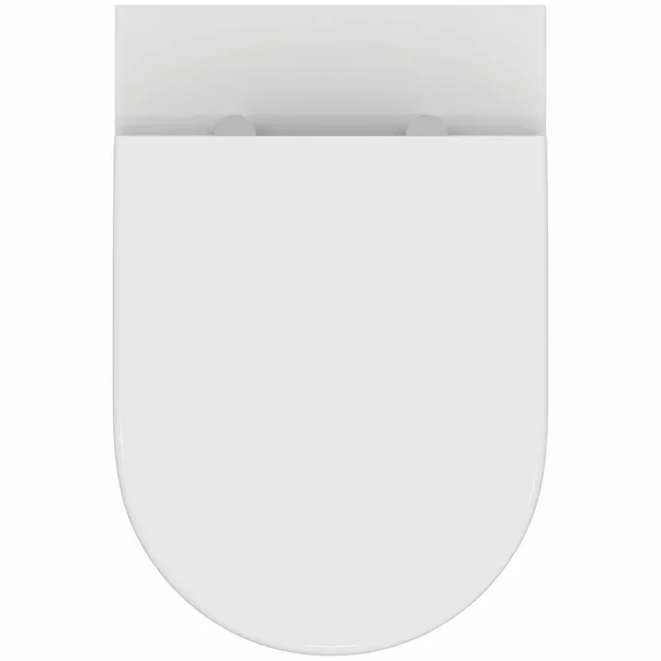 Set vas WC suspendat Ideal Standard Ellisse rimless cu capac softclose alb [6]