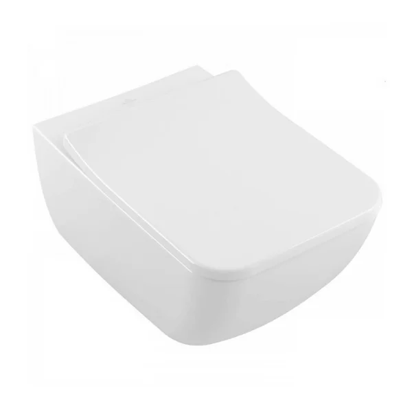 Baie - Set vas wc suspendat Venticello Villeroy&Boch cu capac slim softclose