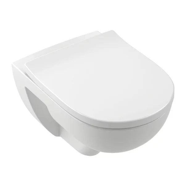 Toalete - Set vas WC suspendat Villeroy&Boch O.Novo TwistFlush Rimless alb cu capac softclose