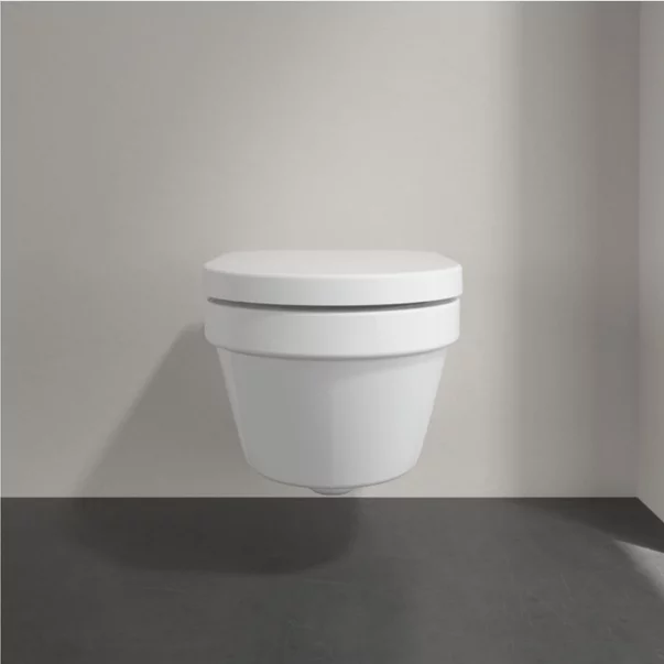Set vas wc suspendat Villeroy&Boch Omnia Architectura DirectFlush cu capac softclose alb [5]