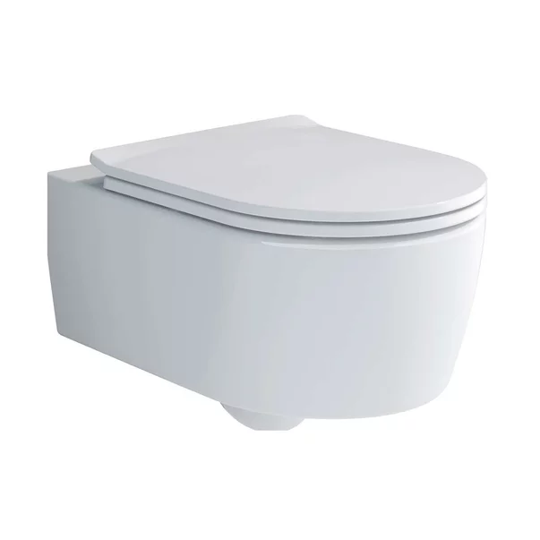 Baie - Set vas wc suspendat Villeroy&Boch Soul Direct Flush cu capac slim soft close