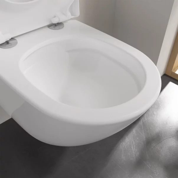 Set vas WC suspendat Villeroy&Boch Subway 3.0 CeramicPlus TwistFlush alb cu capac softclose [7]