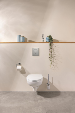 Set WC Grohe 112949SH00, Bau Ceramic, suspendat, Rimless, capac SoftClose, alb [10]