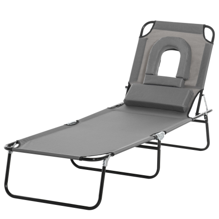 Mobilier gradina si terasa -  Sezlong de Gradina Piabil, Pat pentru Plaja