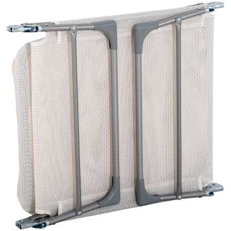  sezlong Pliabil cu Spatar Reglabil in 5 Pozitii si Perna, sezlong de Gradina cu Material Textil Respirabil, pentru Plaja, Piscina, Gradina, 182x56x28 cm, Crem [8]