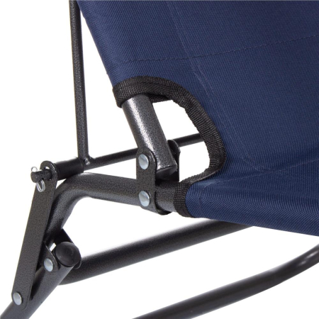 Sezlong pliabil GC12, Relax Zero Gravity, 80x60x153cm, Albastru inchis [14]