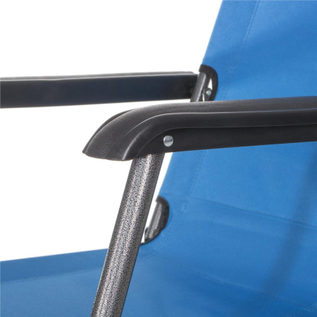 Sezlong pliabil GC4, Relax Zero Gravity, 80x60x153cm, Albastru deschis [15]