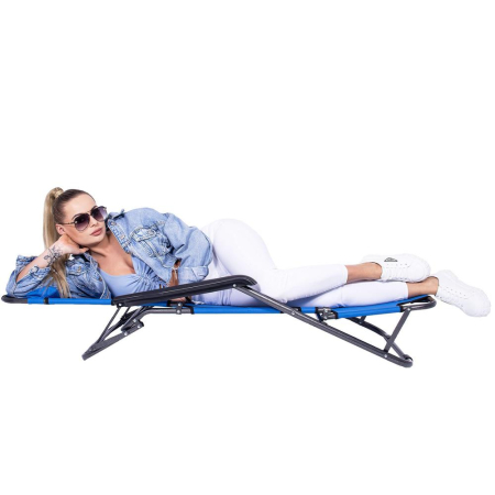 Sezlong pliabil GC4, Relax Zero Gravity, 80x60x153cm, Albastru deschis [7]