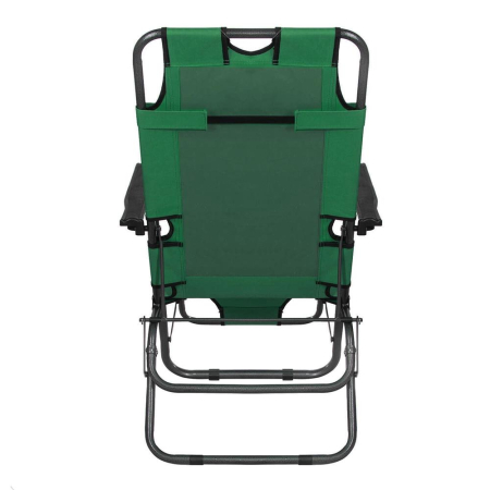 Sezlong pliabil SERSIMO GC5, Relax Zero Gravity, 80x60x153cm, Verde [10]