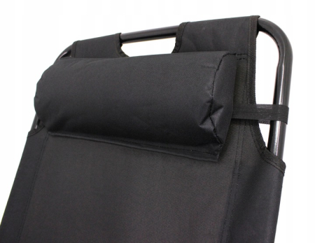 Sezlong pliabil  Relax Zero Gravity, 80x60x153cm, Negru [5]