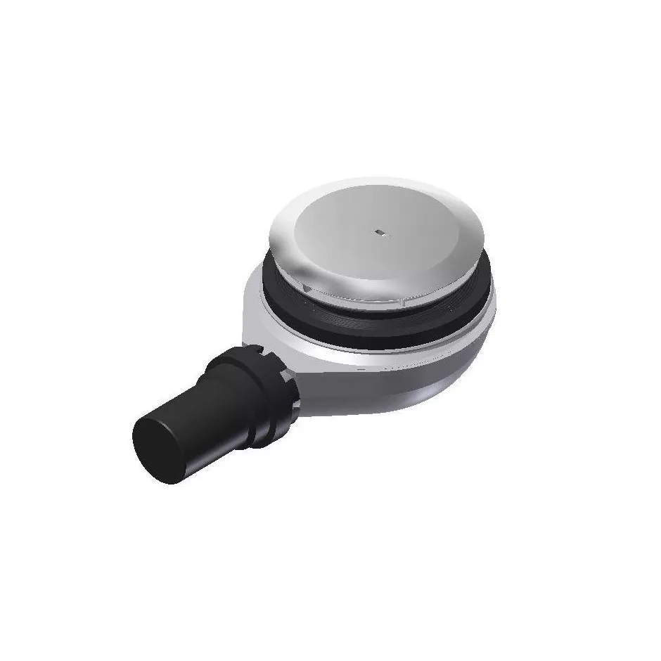 Instalatii sanitare, termice & climatizare - Sifon cada dus Geberit, 90 mm, evacuare orizontala, crom, 150.583.21.1