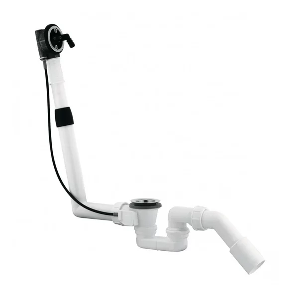 Accesorii cada - Sifon cu preaplin pentru cada Kludi Rotexa Multi crom cu umplere