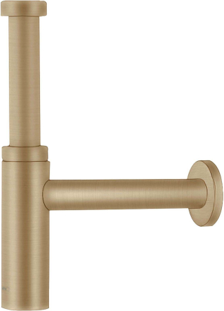 Instalatii sanitare, termice & climatizare - Sifon estetic pentru lavoar Hansgrohe Flowstar S bronz periat