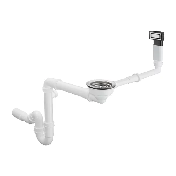 Instalatii sanitare - Sifon Hansgrohe D14-10 pentru chiuveta cu o cuva