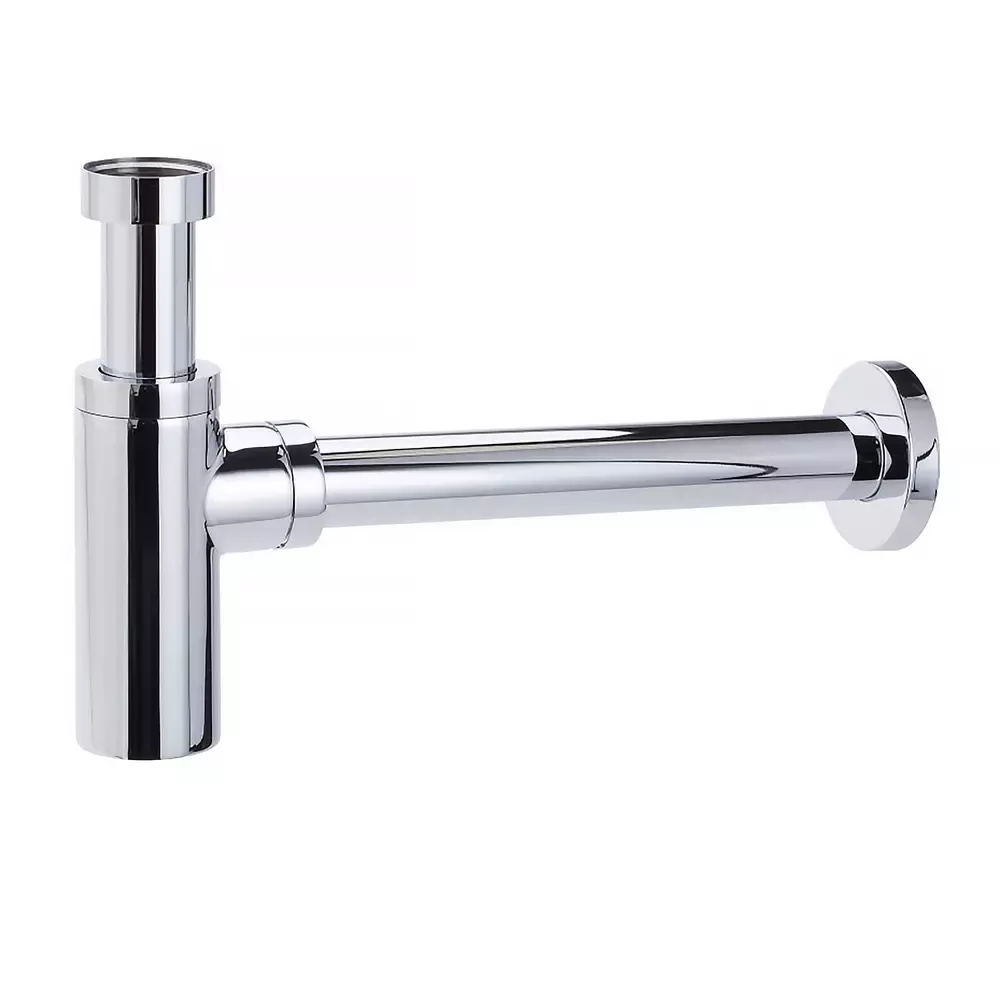 Instalatii sanitare - Sifon lavoar Fdesign Kleome, universal, G 5/4'', 330 mm, metal, crom, FD7-203-11