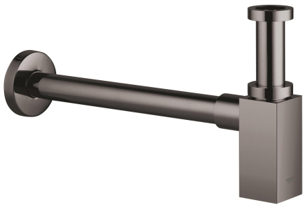 Instalatii sanitare, termice & climatizare - Sifon lavoar Grohe 40564A00, Eurocube, reglabil, metal, lucios, grafit