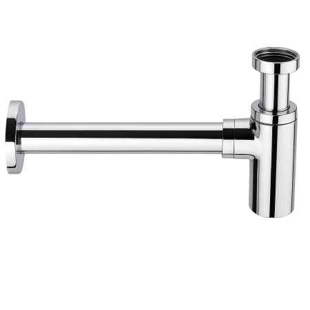 Sifon lavoar Remer Rubinetterie Minutery 958L, design cilindric, diametru 32 mm, G 1 1/4, alama cromata [1]