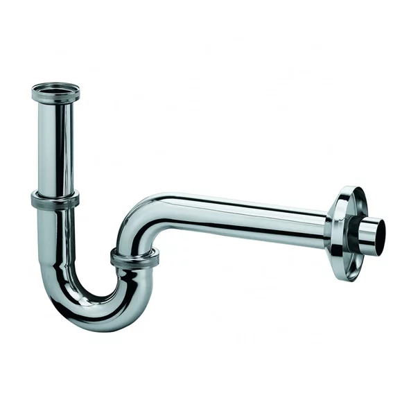 Instalatii sanitare - Sifon lavoar tubular Kludi teava reglabila crom lucios