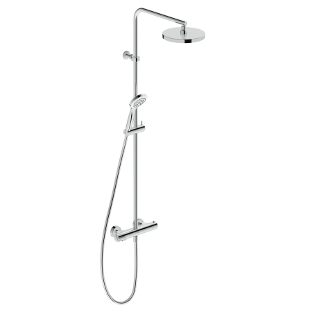 Sistem de dus Duravit B14280008010, dus B.1, tip incastrare aparent, pentru dus, pentru un dus confortabil zilnic, crom [1]