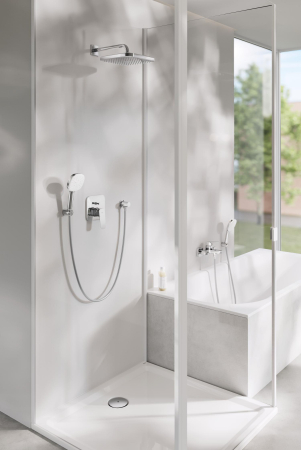 Sistem de dus Grohe 1053360000, dus Cubeo, tip incastrare incastrat, pentru dus, tip comanda monocomanda, crom [3]