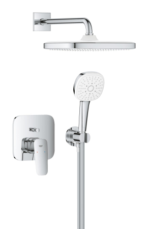 Baie - Sistem de dus Grohe 1053360000, dus Cubeo, tip incastrare incastrat, pentru dus, tip comanda monocomanda, crom