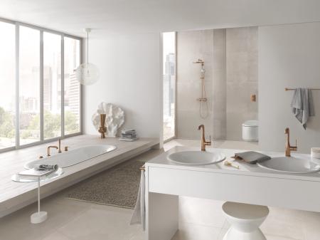 Sistem de dus Grohe 26075DL0, 310 mm, 1 bar, 110 mm, 1.75 m, 1132 mm, 470 mm, 1 functii palarie dus, Cupru [2]