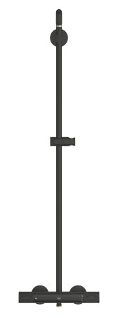 Sistem de dus Grohe 264032432, dus Vitalio Joy, tip incastrare aparent, pentru dus, termostat, negru [6]