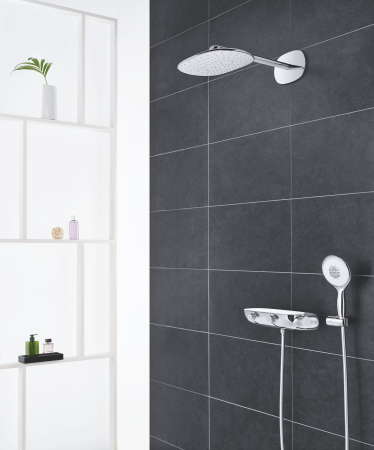 Sistem de dus Grohe 26446LS0, SmartControl 360, termostat, incastrat, 360 mm, 2 functii, anti-oparire, anti-calcar, crom [1]