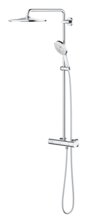 Sistem de dus Grohe 26647000, Rainshower SmartActive 310, tip incastrare aparent, pentru dus, termostat, crom [1]