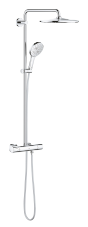 Baie - Sistem de dus Grohe 26647000, Rainshower SmartActive 310, tip incastrare aparent, pentru dus, termostat, crom