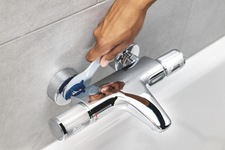 Sistem de dus Grohe 26677001, 250 mm, 1 bar, 110 mm, 1.75 m, 1132 mm, 412 mm, 1 functii palarie dus, Crom [8]
